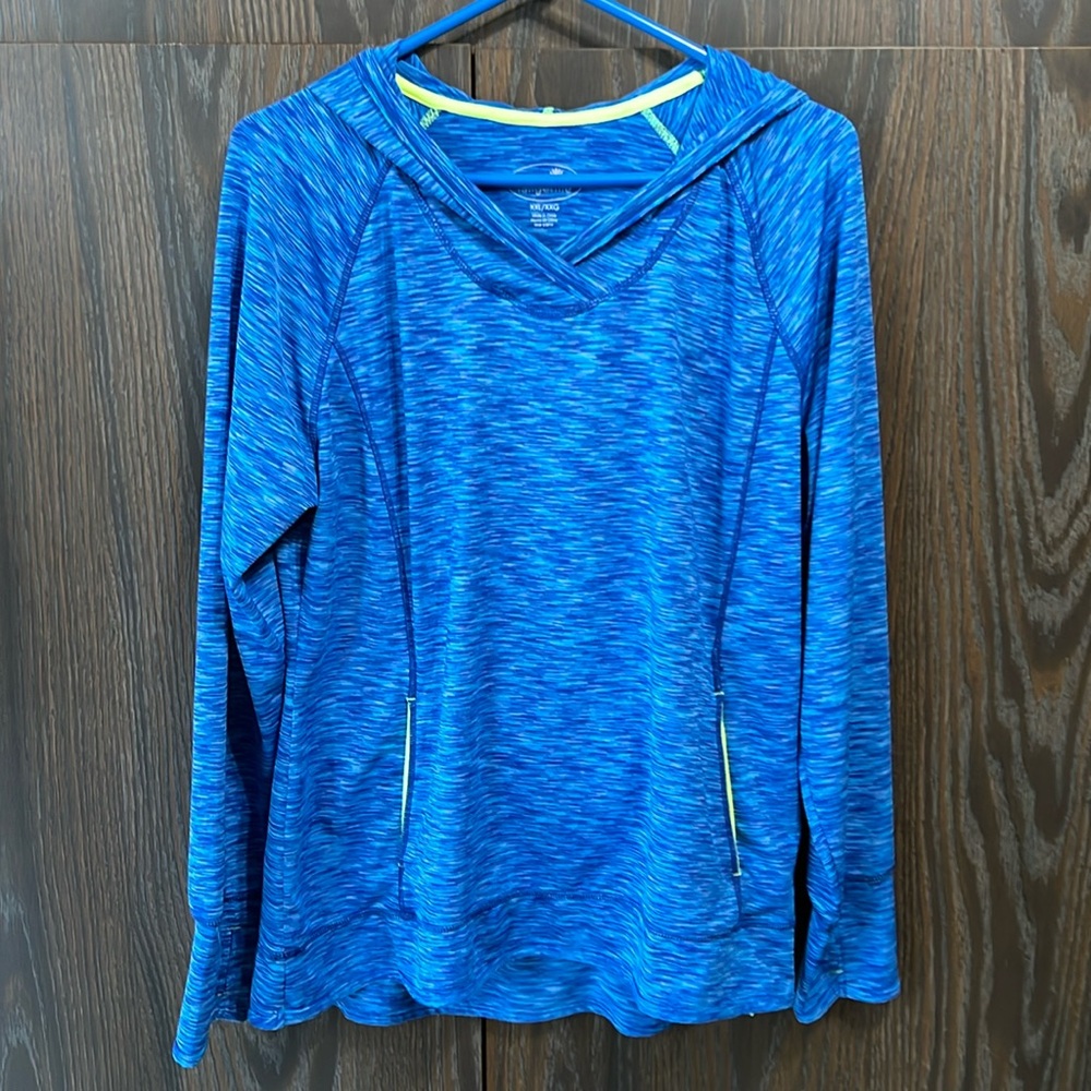 Women’s Tangerine Hoodie with Cool Back Pocket, Like New, Size XXL - Picture 2 of 11